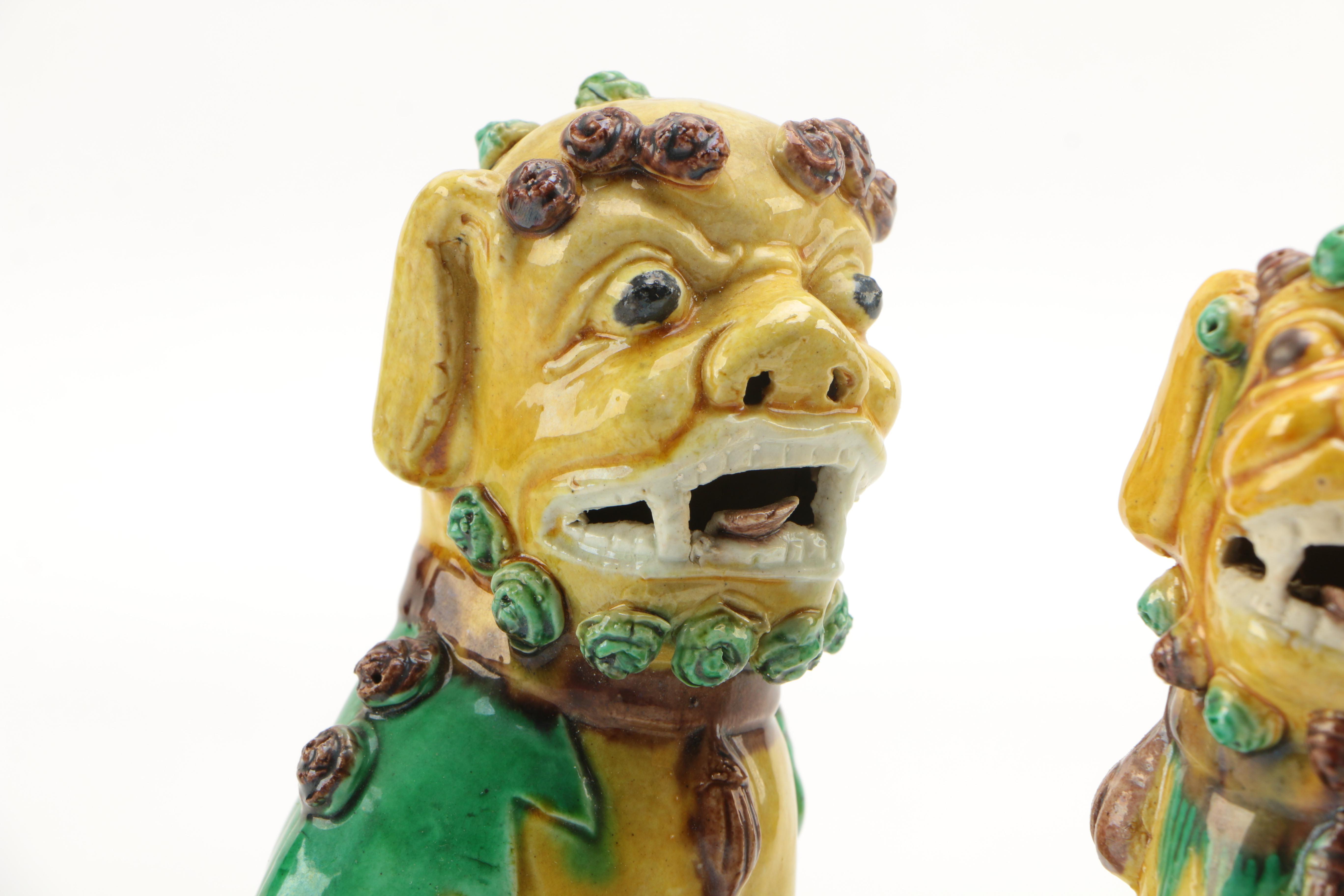 Chinese Guardian Lion Figurines