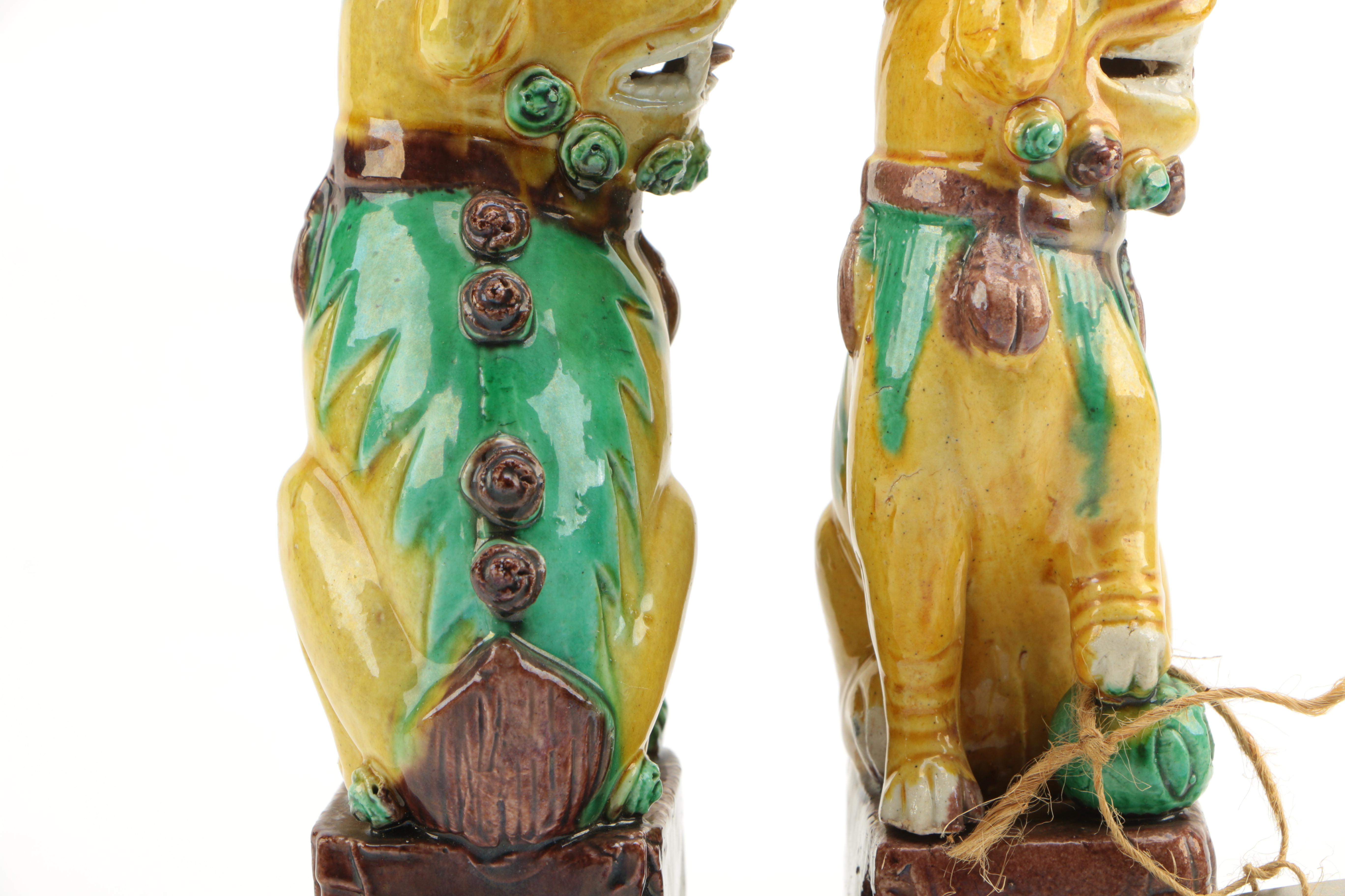 Chinese Guardian Lion Figurines