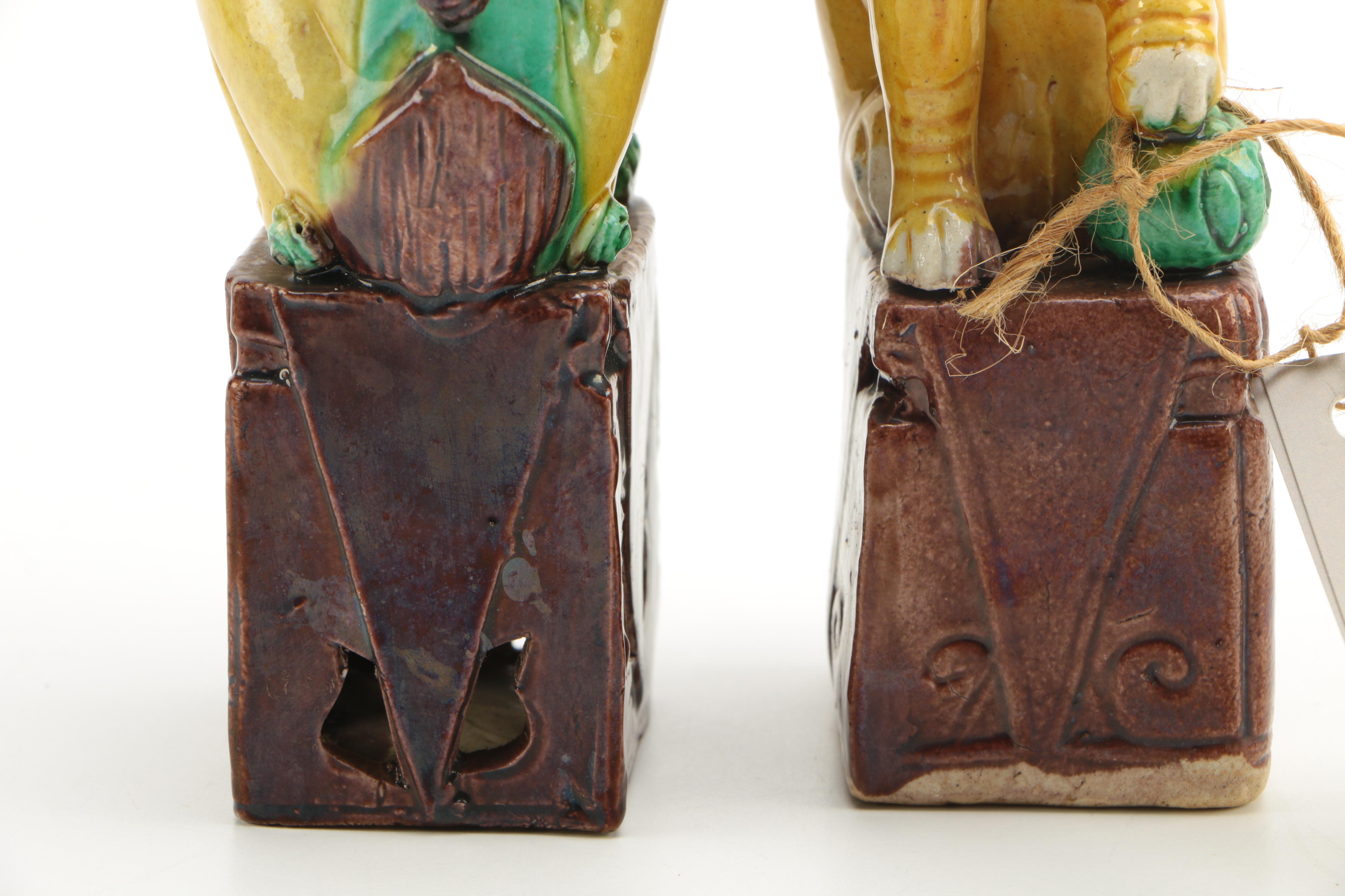 Chinese Guardian Lion Figurines