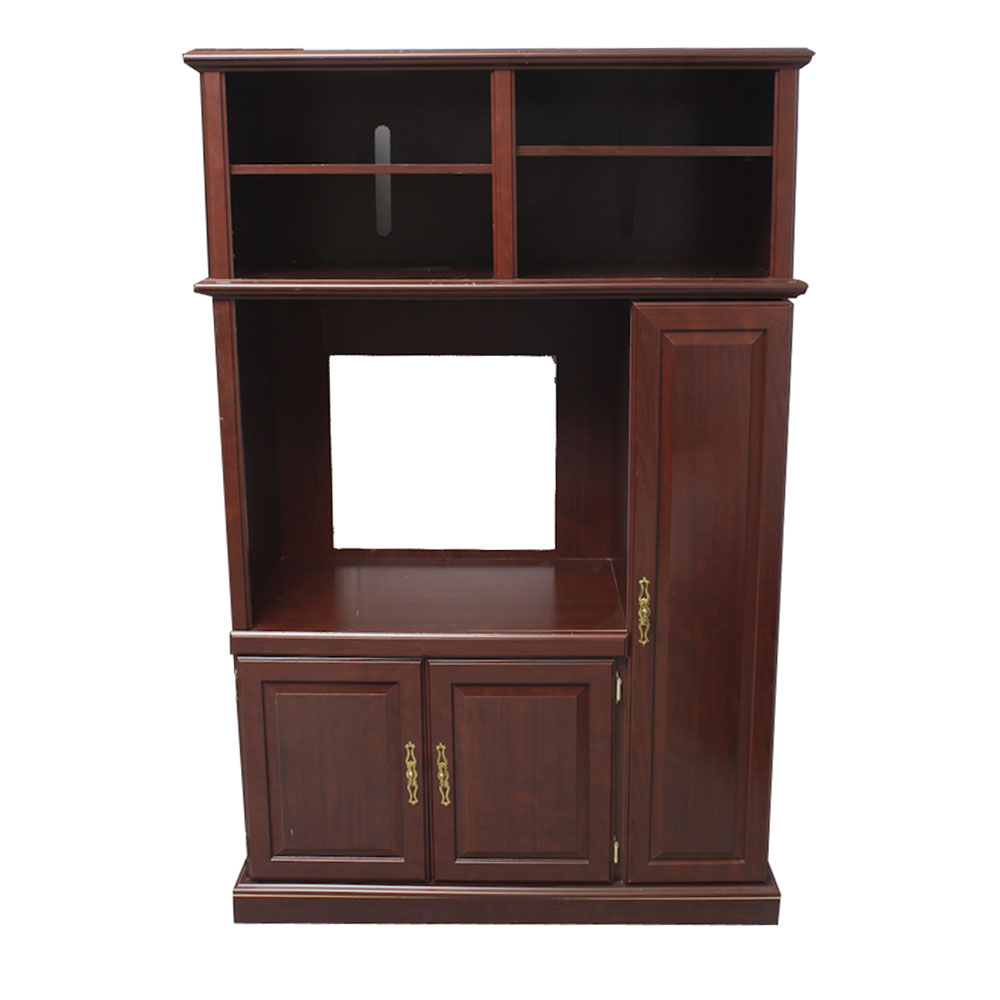 Sauder Cherry Finished Entertainment Center