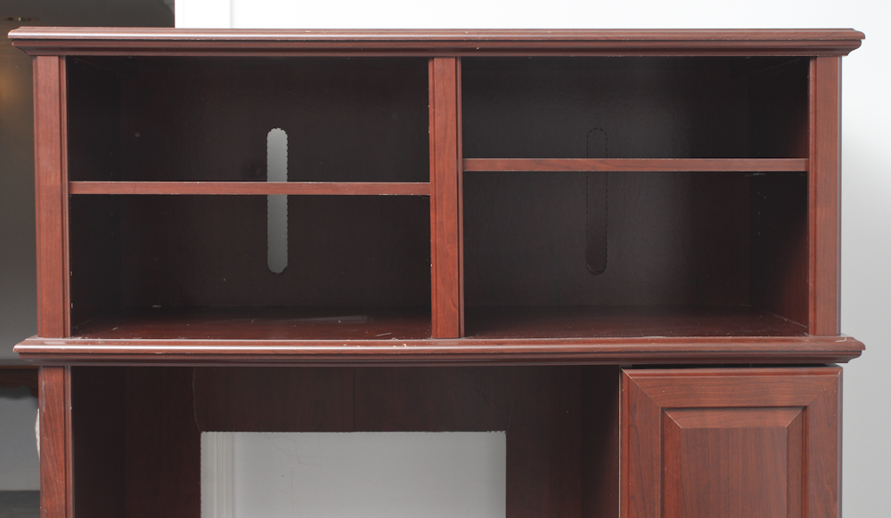 Sauder Cherry Finished Entertainment Center