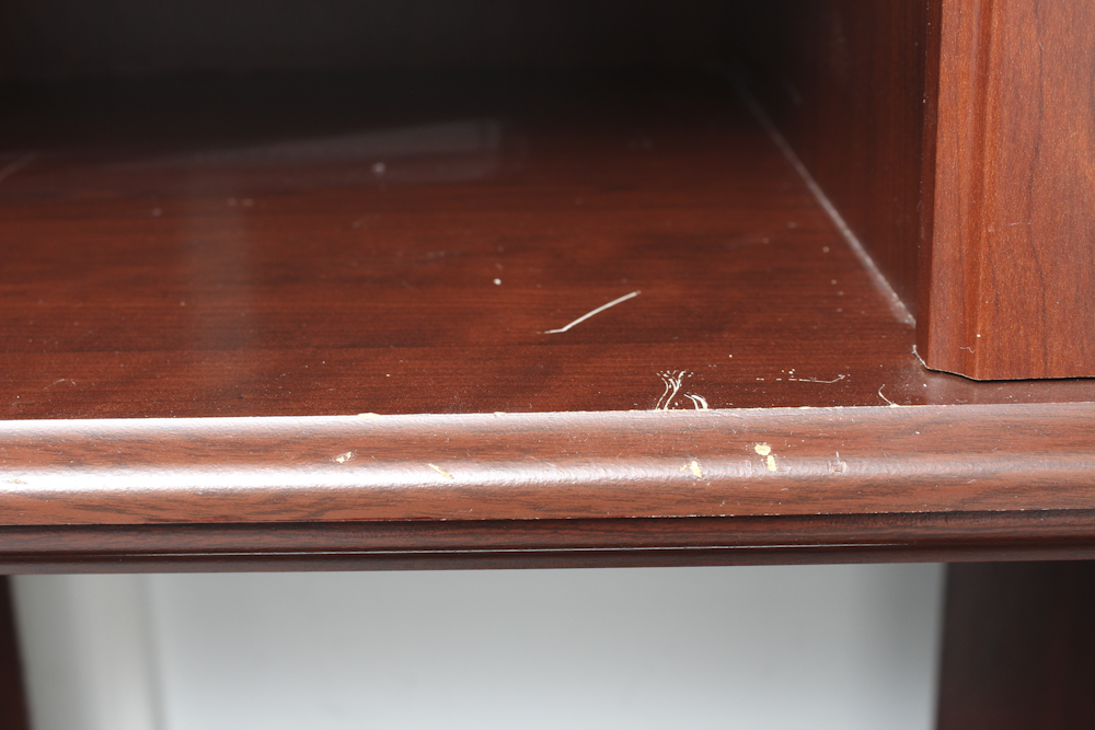 Sauder Cherry Finished Entertainment Center