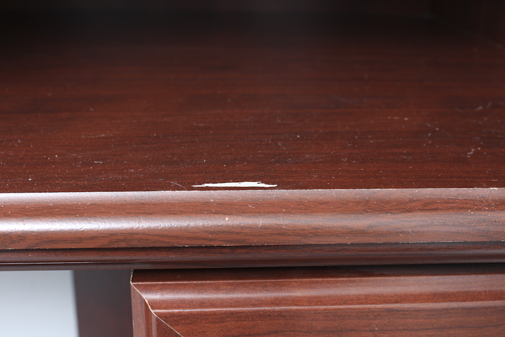 Sauder Cherry Finished Entertainment Center