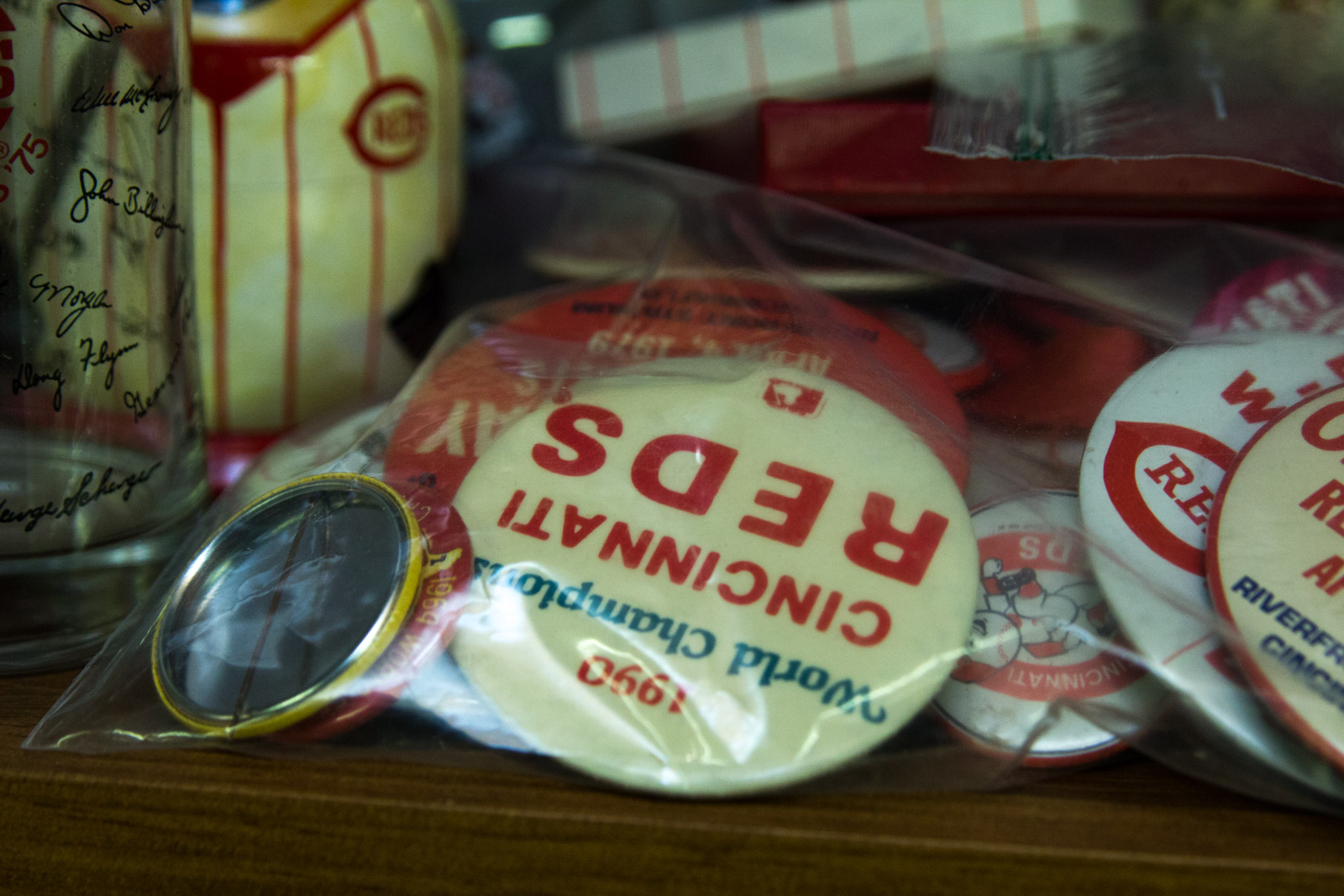 Large Collection of Cincinnati Reds Memorabilia