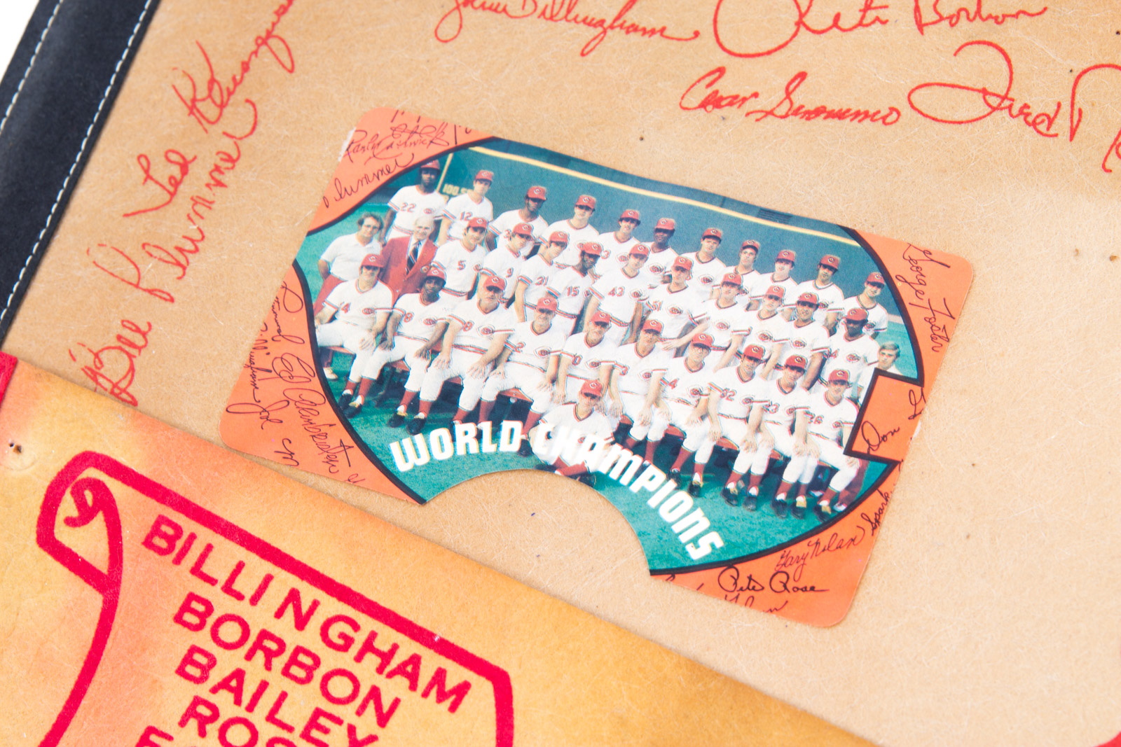 Vintage 1960s to 1980s Cincinnati Reds Pennants