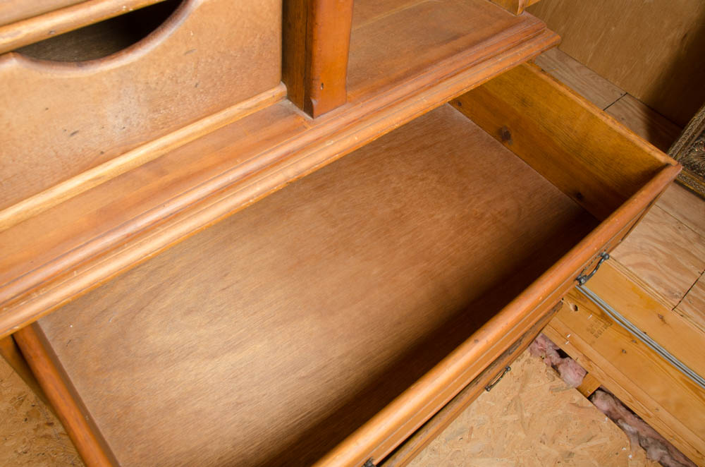 Vintage Pine Armoire