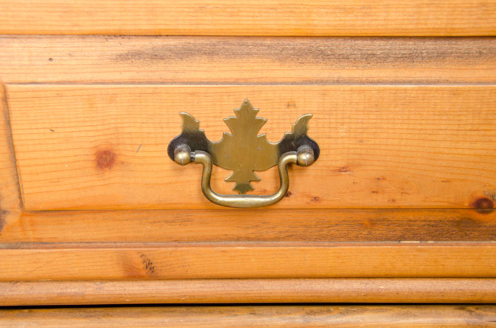 Vintage Pine Armoire