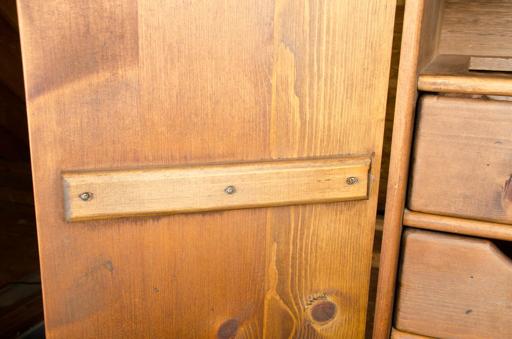 Vintage Pine Armoire