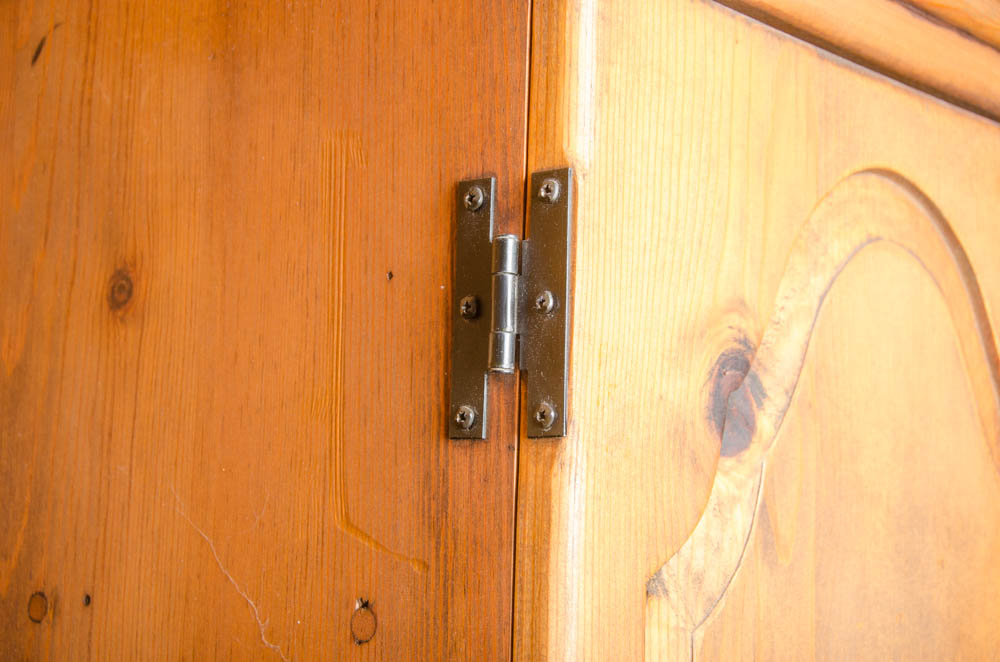 Vintage Pine Armoire