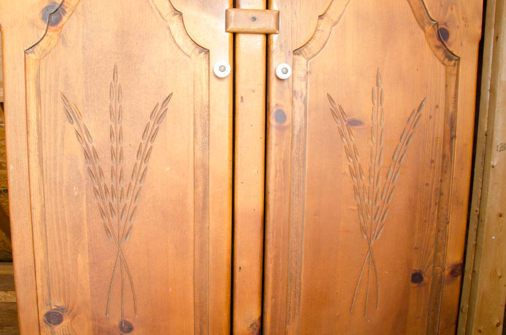 Vintage Pine Armoire