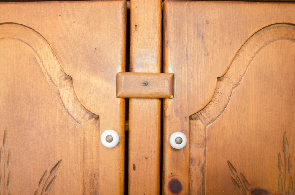 Vintage Pine Armoire