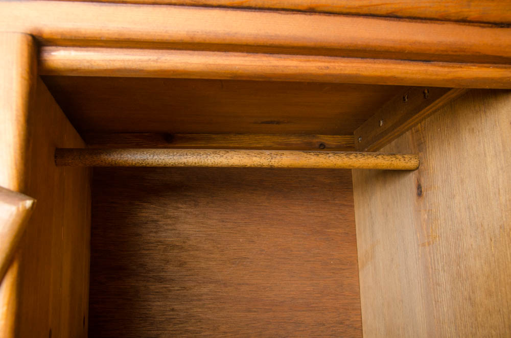 Vintage Pine Armoire