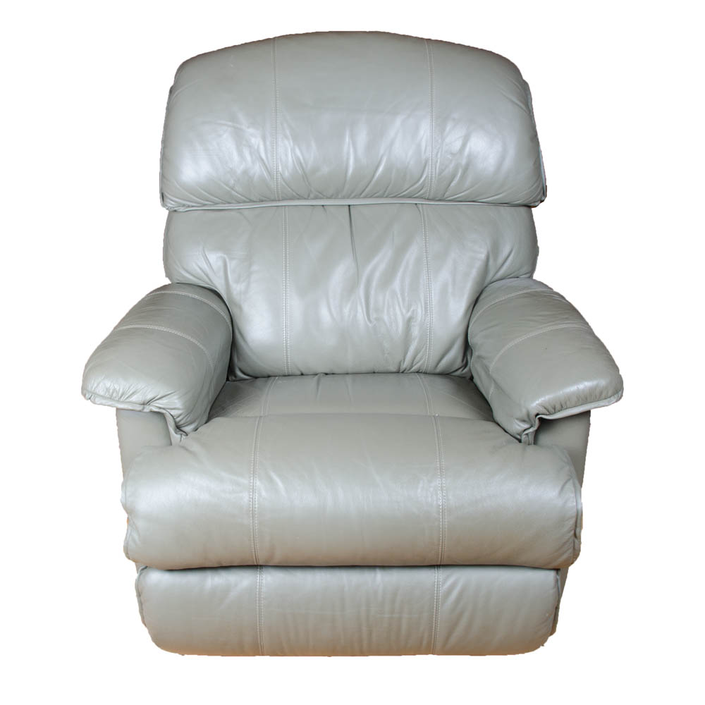 Green Leather La-Z-Boy Recliner