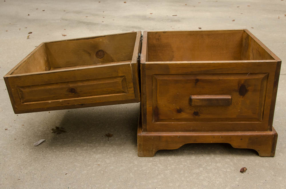 Vintage Pine Chest
