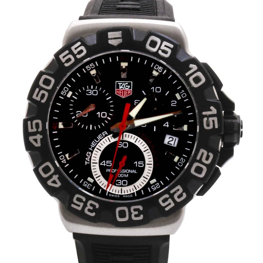 Tag Heuer Formula 1 Professional 200M Chronograph Wristwatch