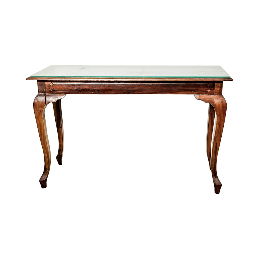 French Provincial Style Console Table