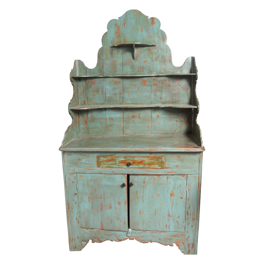 Rustic, Distressed Sideboard Cabinet