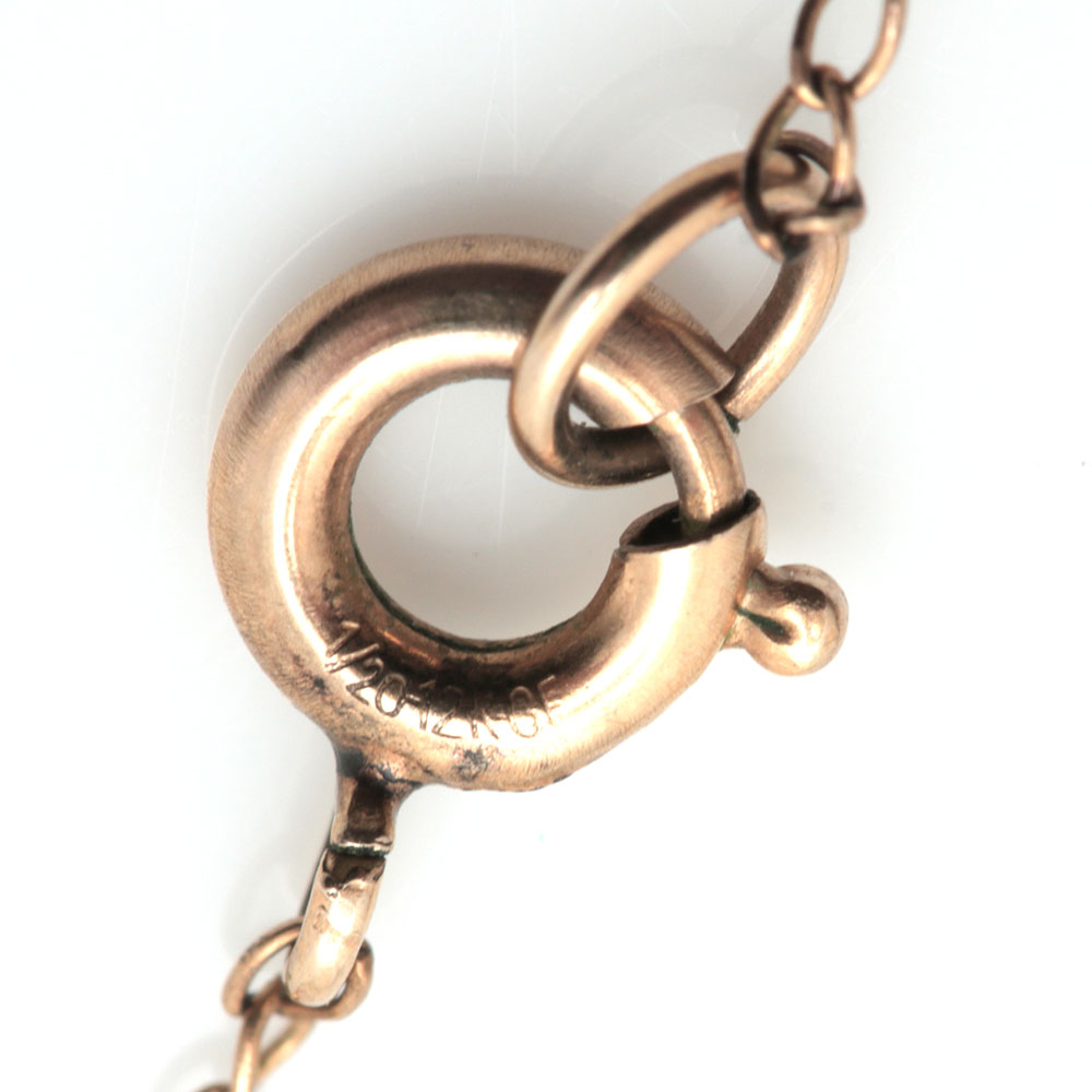 Vintage 800 Silver Enamel Pendant Necklace