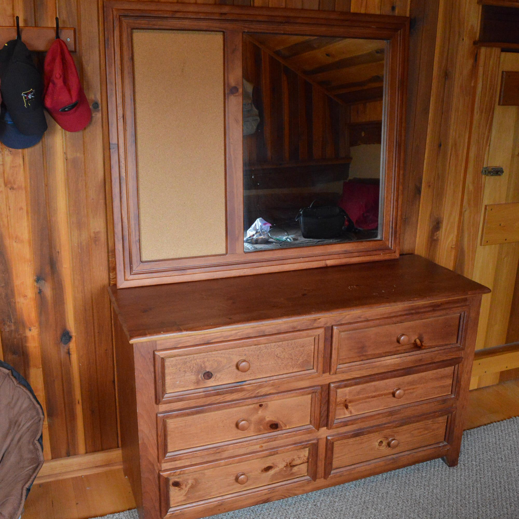 Stained Pine Dresser