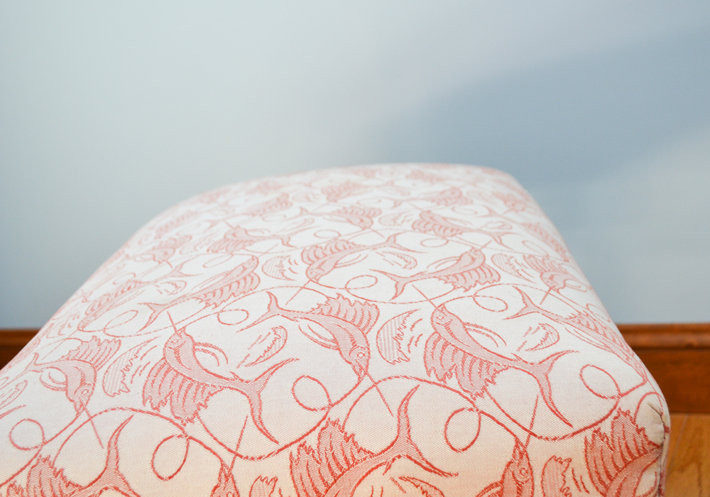 Vintage Queen Anne Style Foot Stool