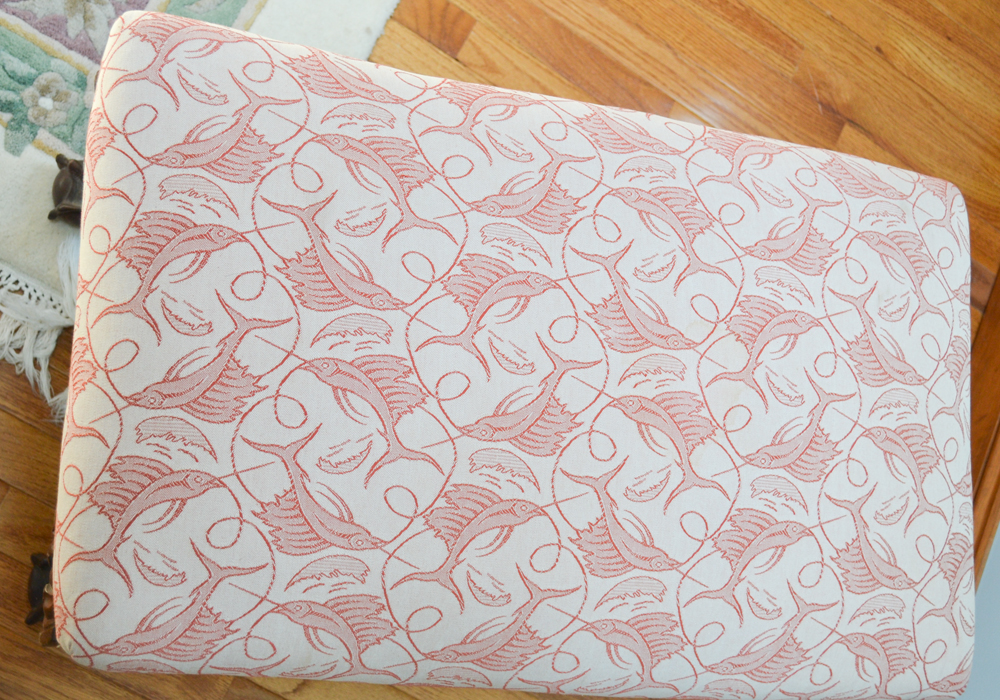 Vintage Queen Anne Style Foot Stool