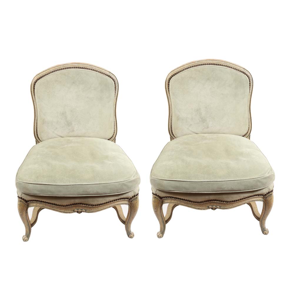 Pair of Yale R. Burge Accent Chairs