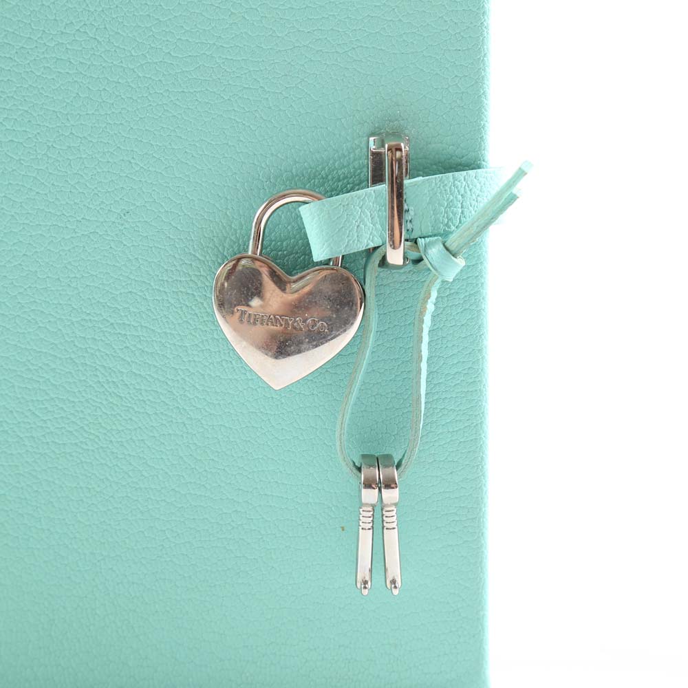 Tiffany & Co. Heart Lock Leather Diary