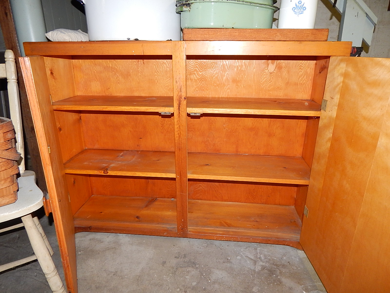 Cabinet, Chair, Porcelain Roasters