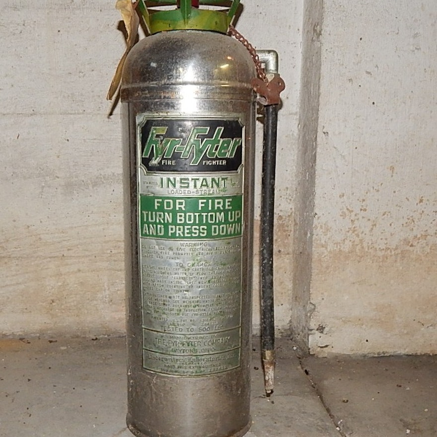 Vintage Fyr-Fyter Extinguisher