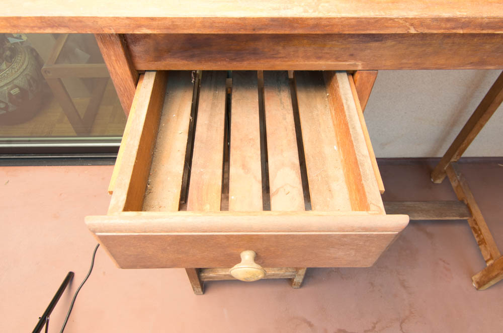 Teak Patio Bar Table