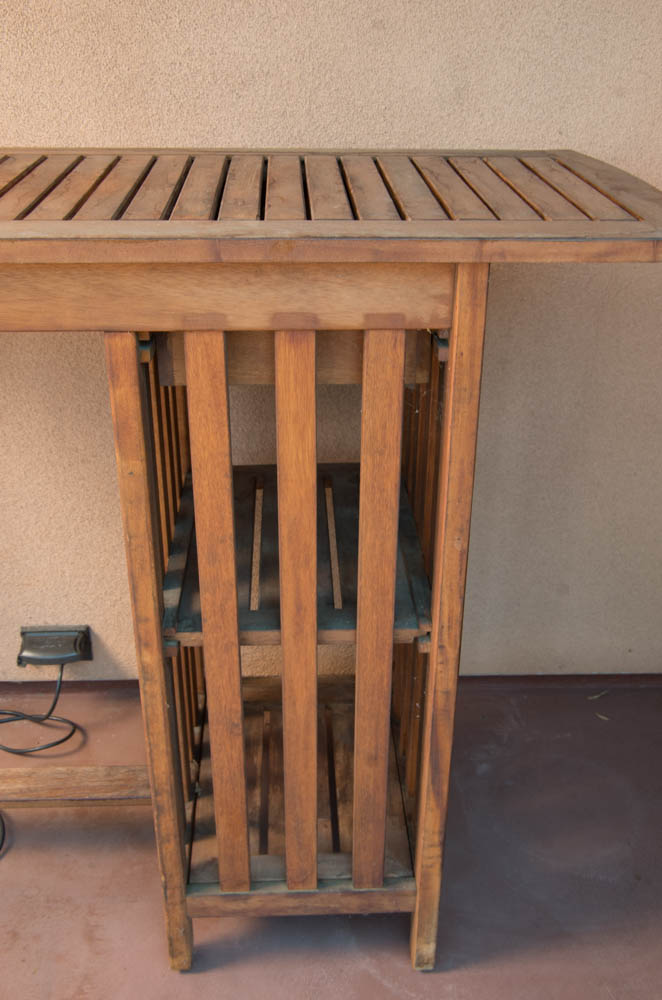 Teak Patio Bar Table