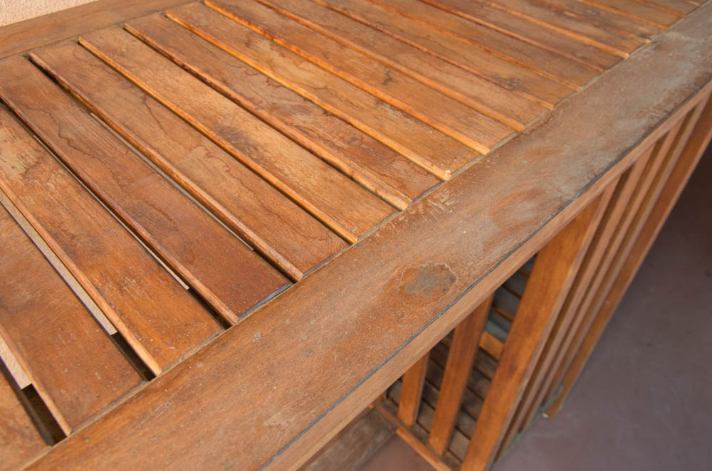 Teak Patio Bar Table