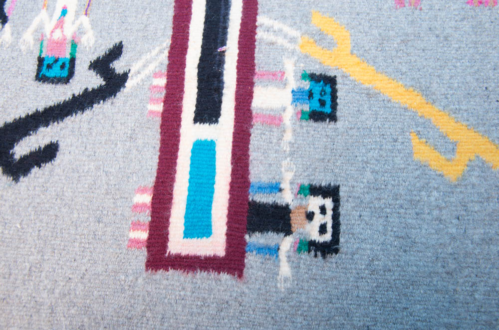 Hand Woven Native American Style Area Rug