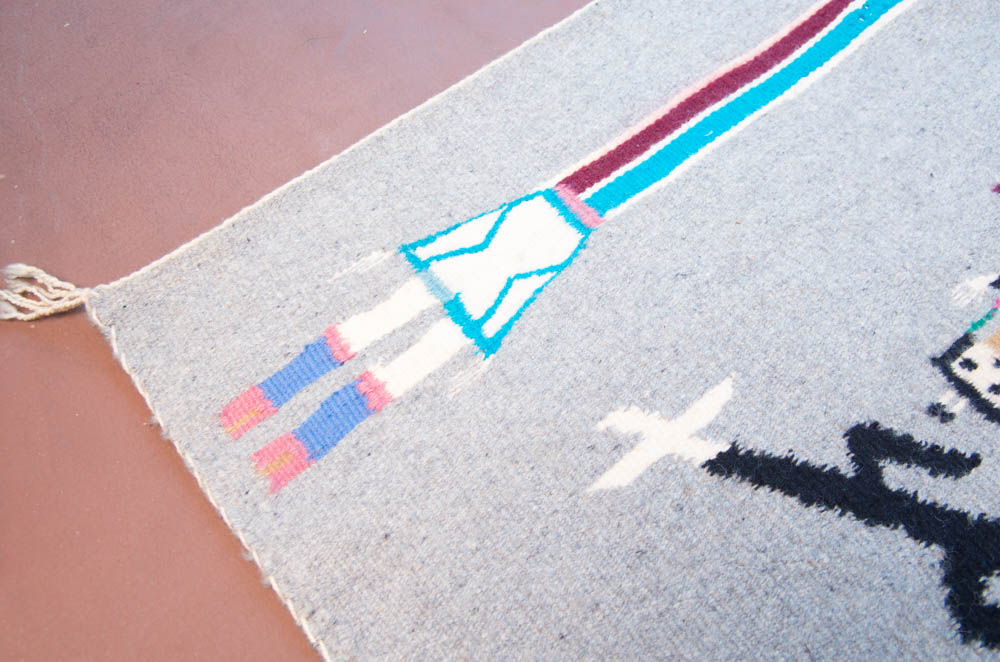 Hand Woven Native American Style Area Rug