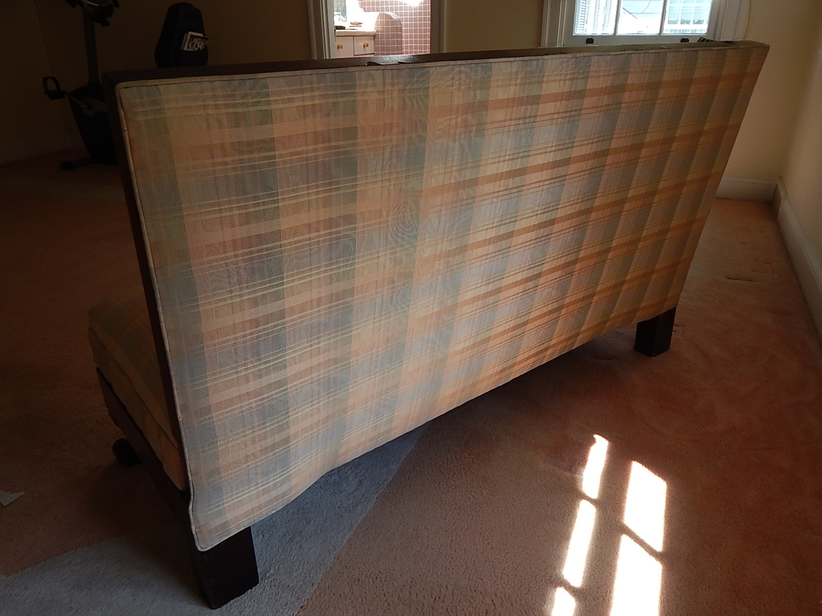 Solid Wood Upholstered Bench