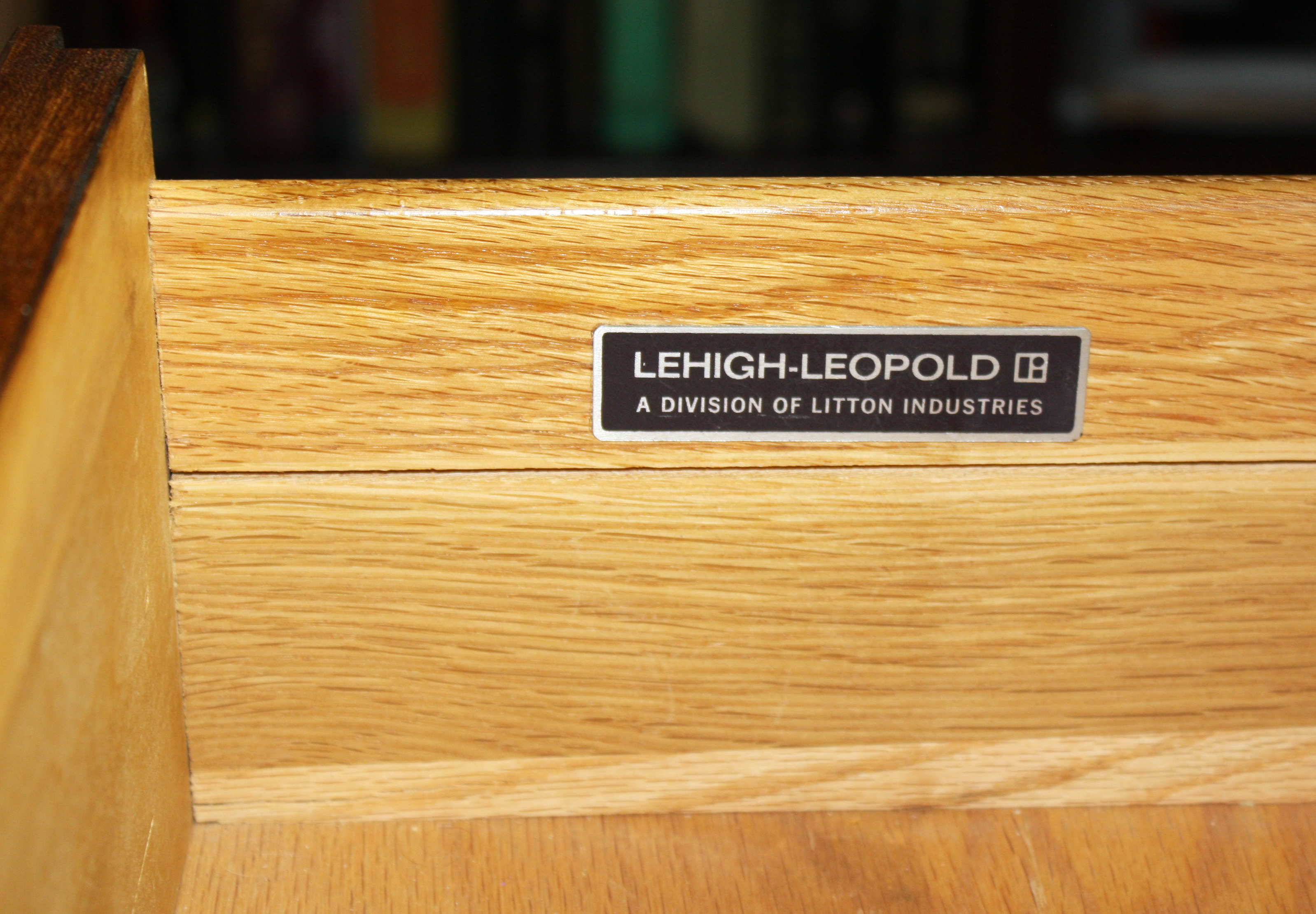 Mid Century Modern Walnut Office Credenza by Lehigh-Leopold