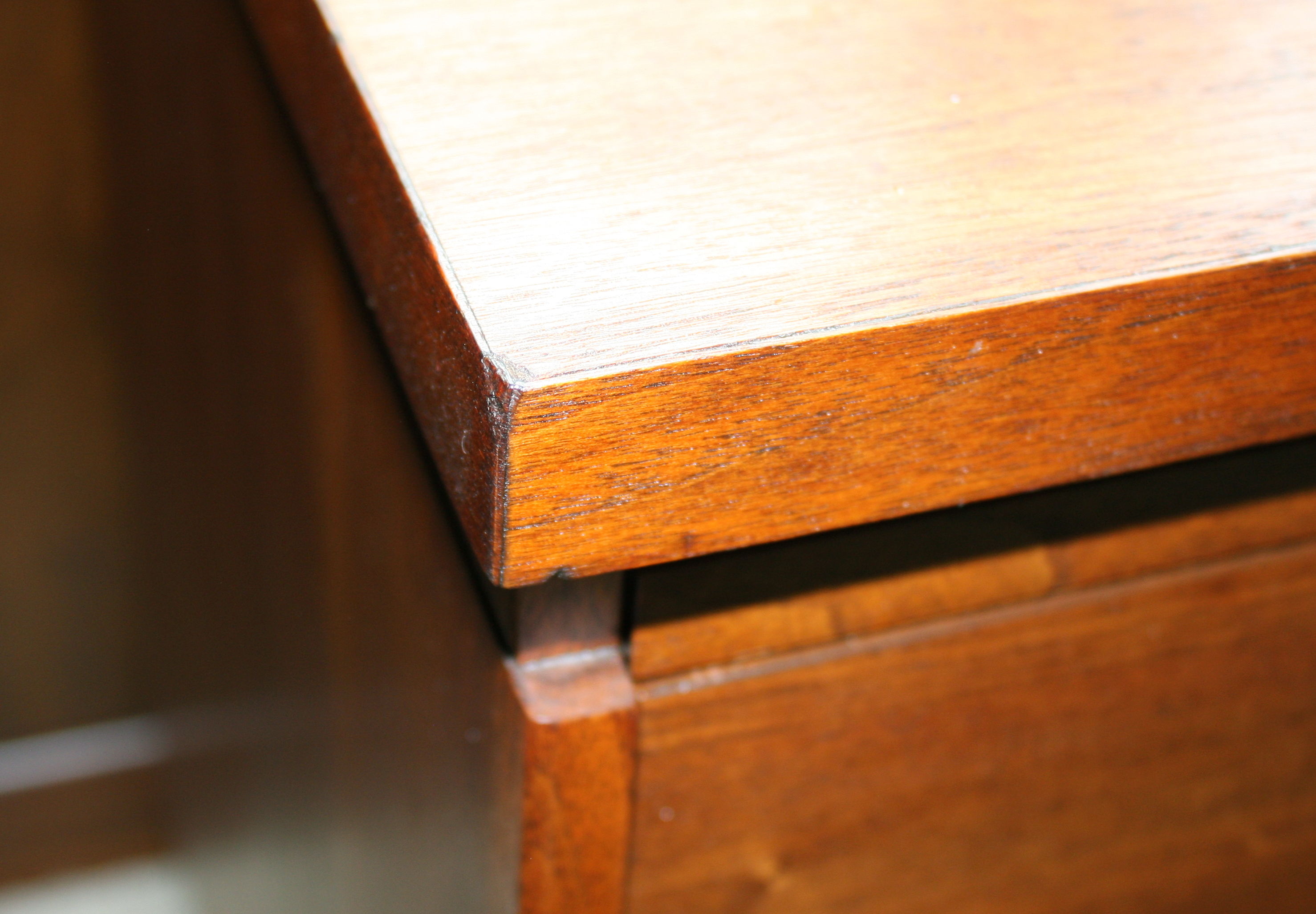 Mid Century Modern Walnut Office Credenza by Lehigh-Leopold