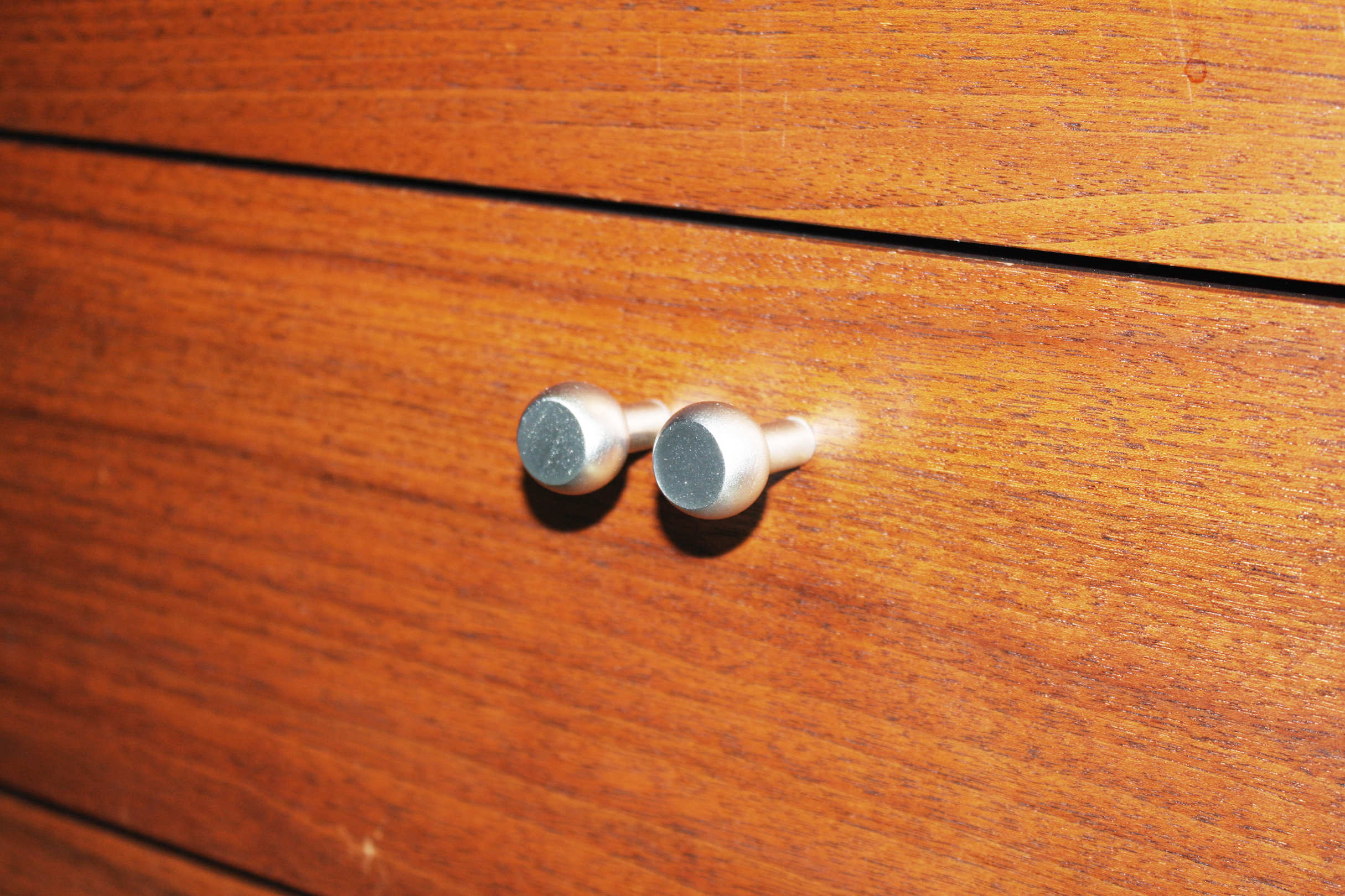 Mid Century Modern Walnut Office Credenza by Lehigh-Leopold