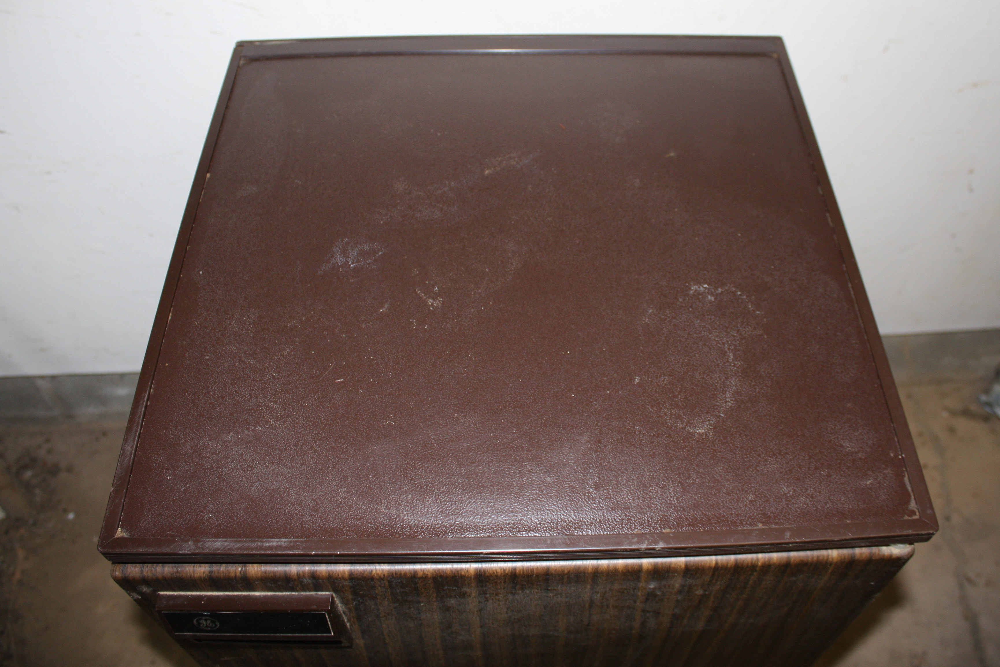 Vintage GE Mini Refrigerator