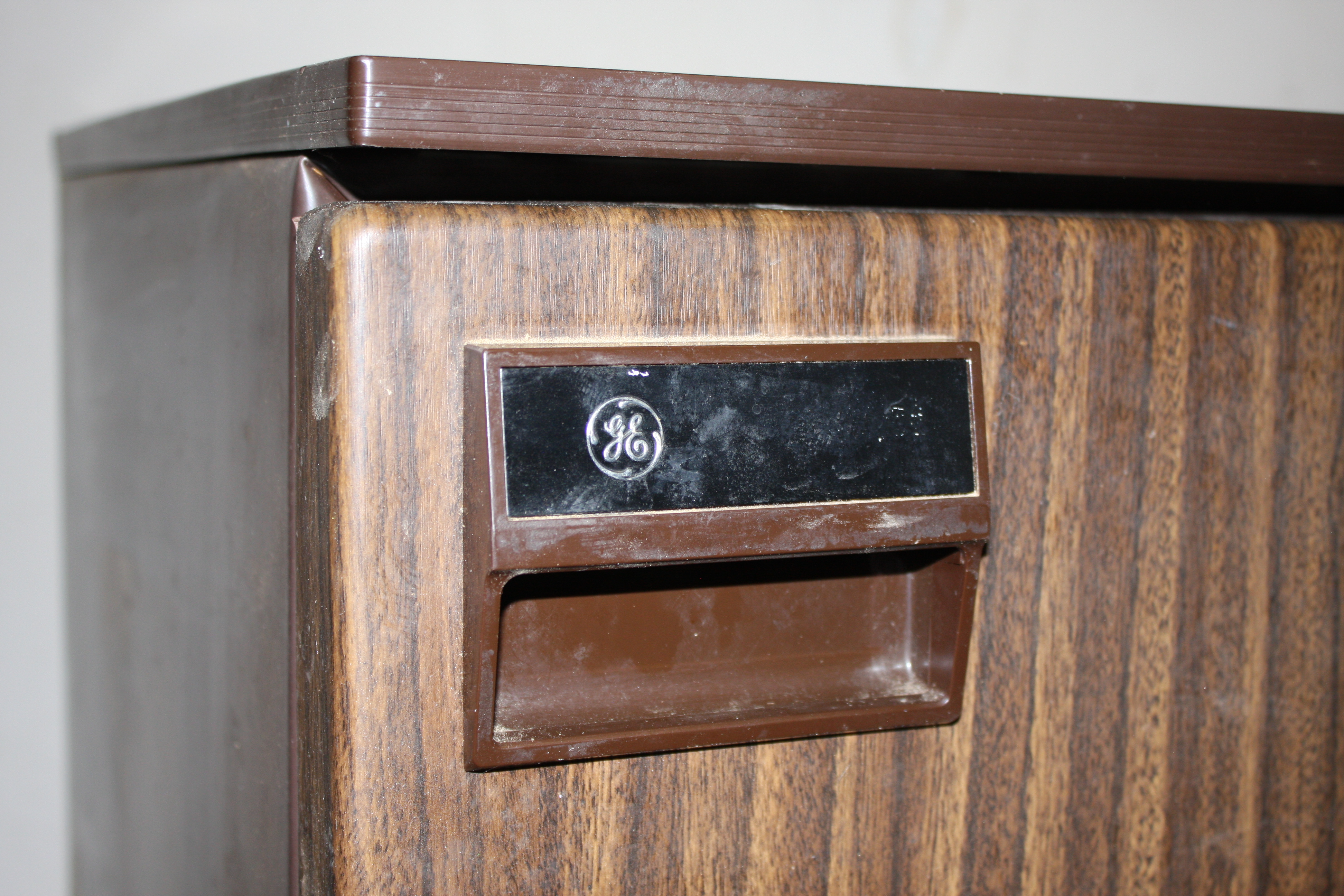 Vintage GE Mini Refrigerator