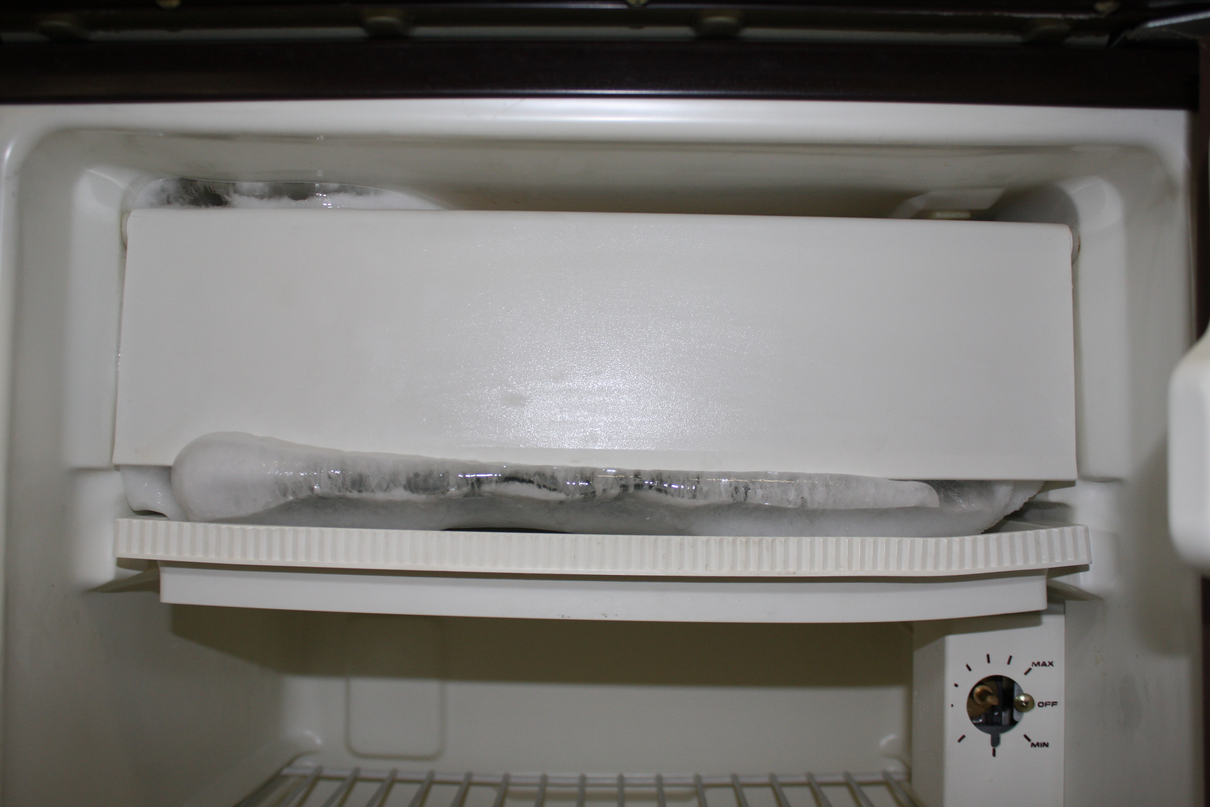 Vintage GE Mini Refrigerator