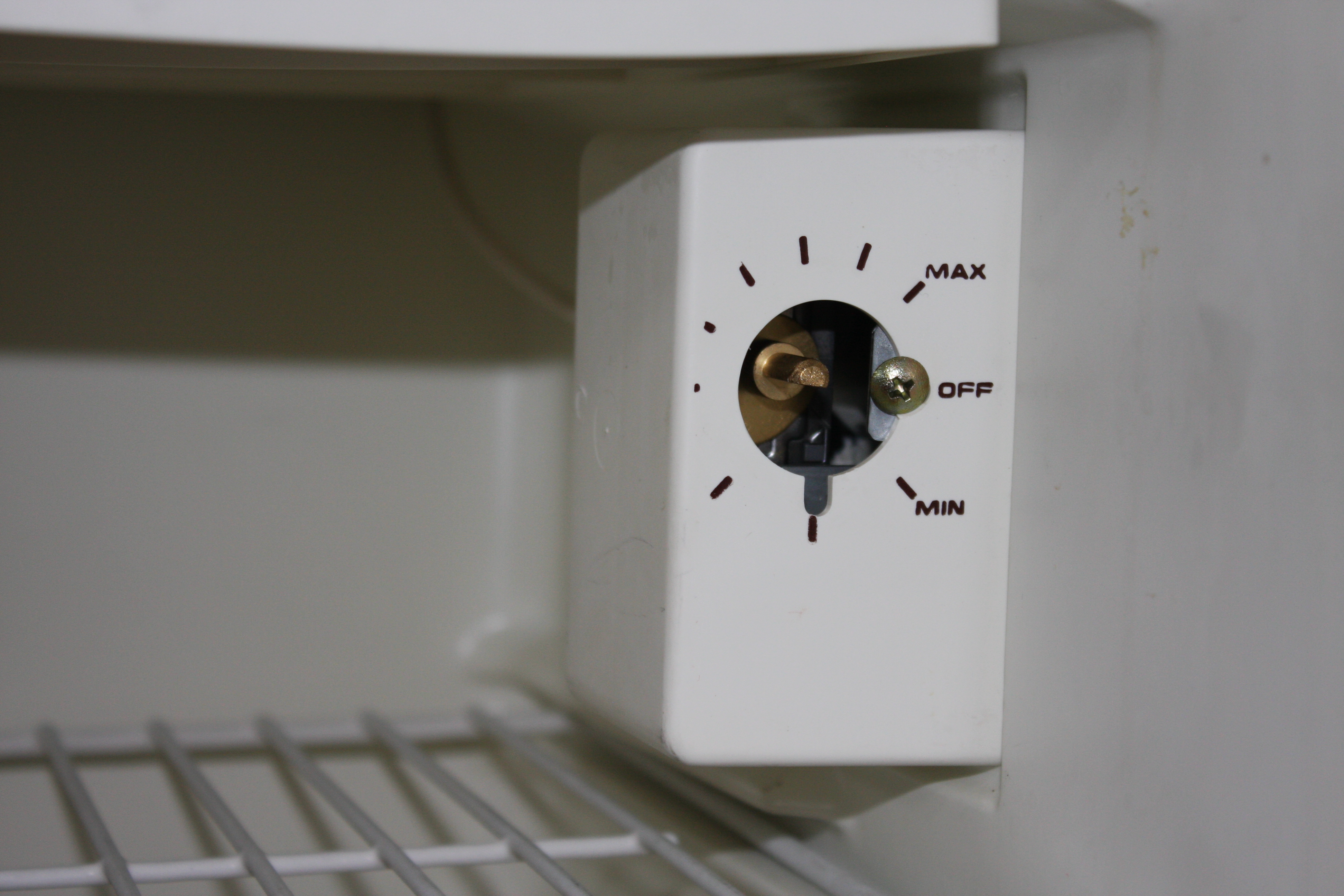 Vintage GE Mini Refrigerator