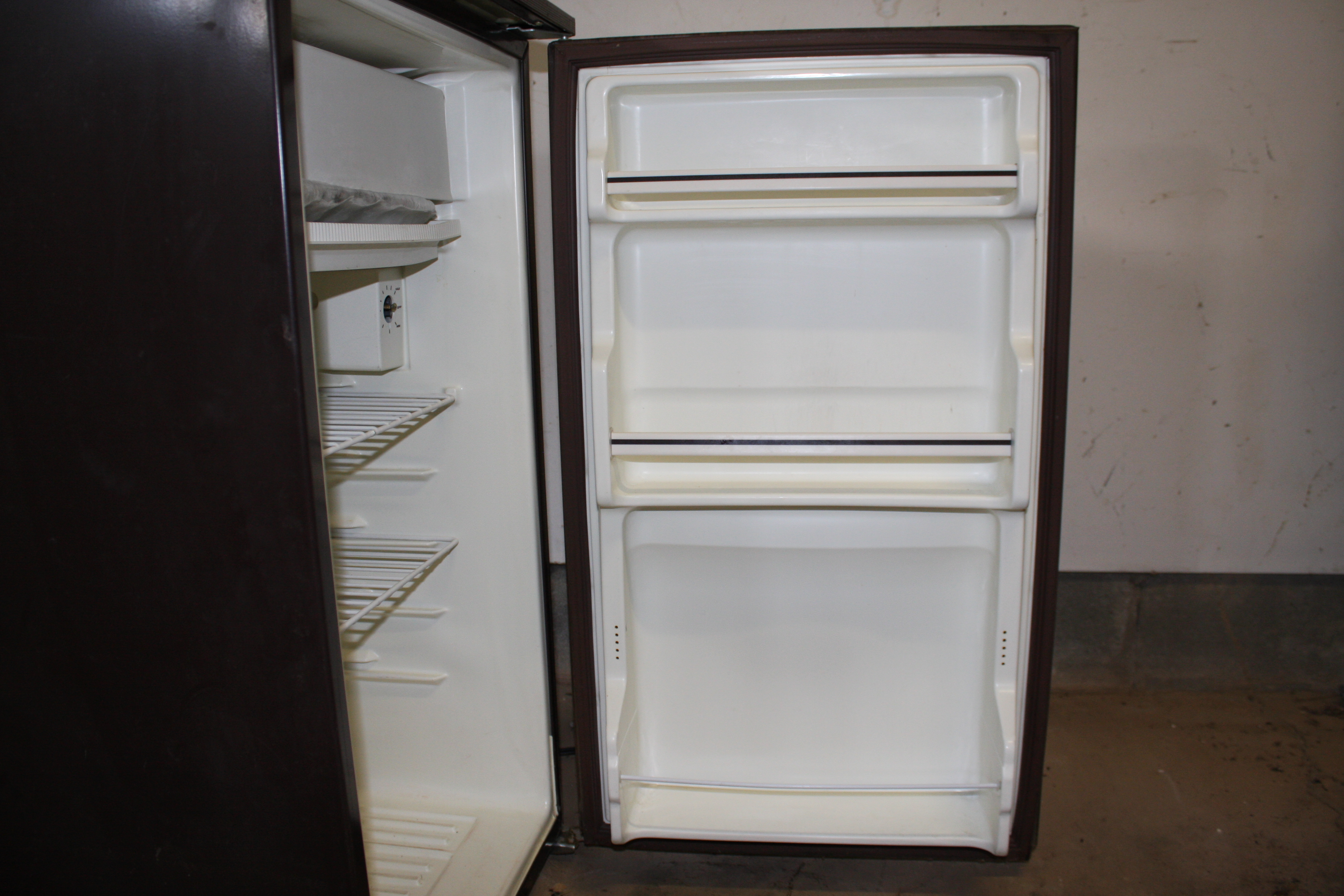 Vintage GE Mini Refrigerator