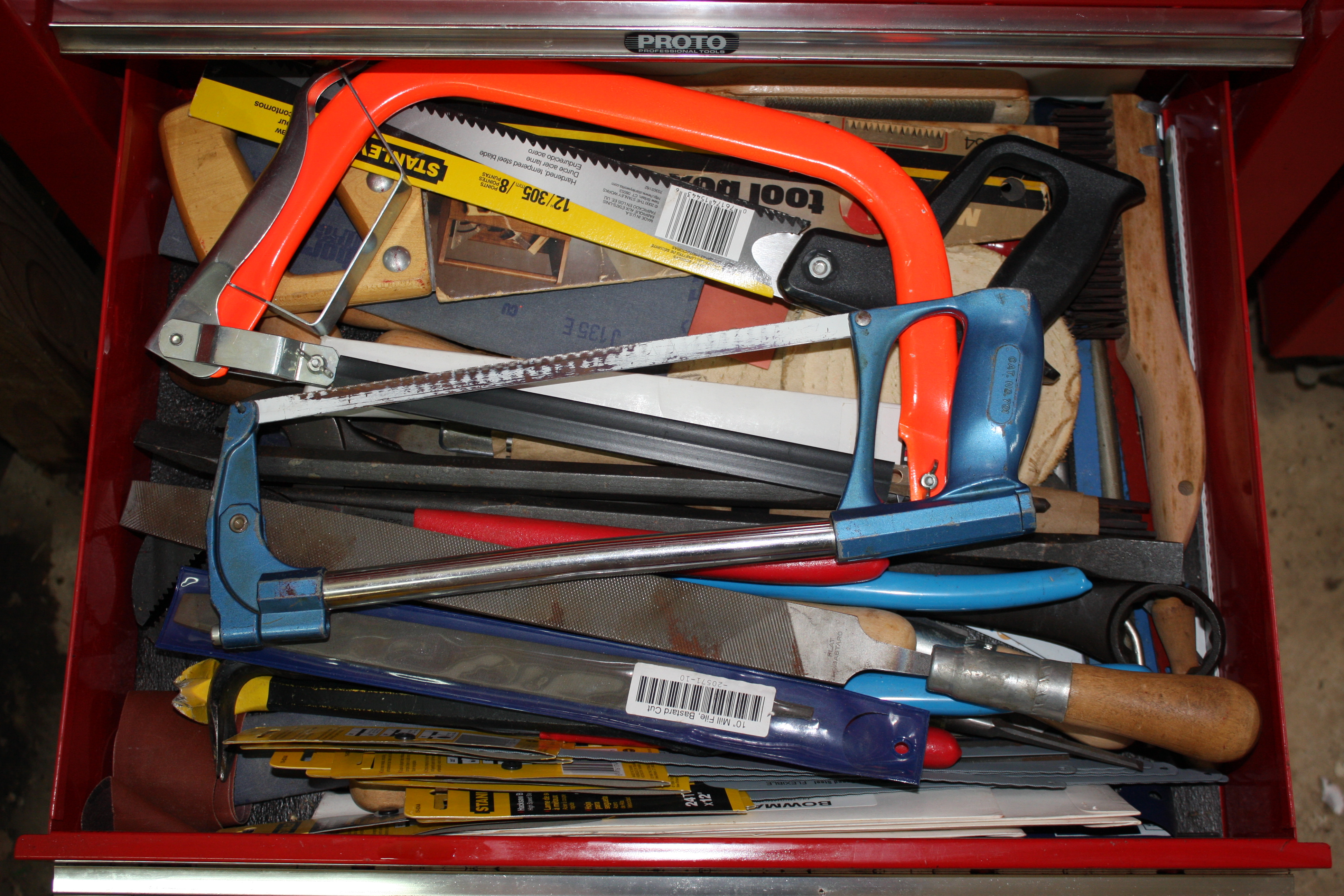 Proto Roll Cabinets, Tool Chests, and Tools