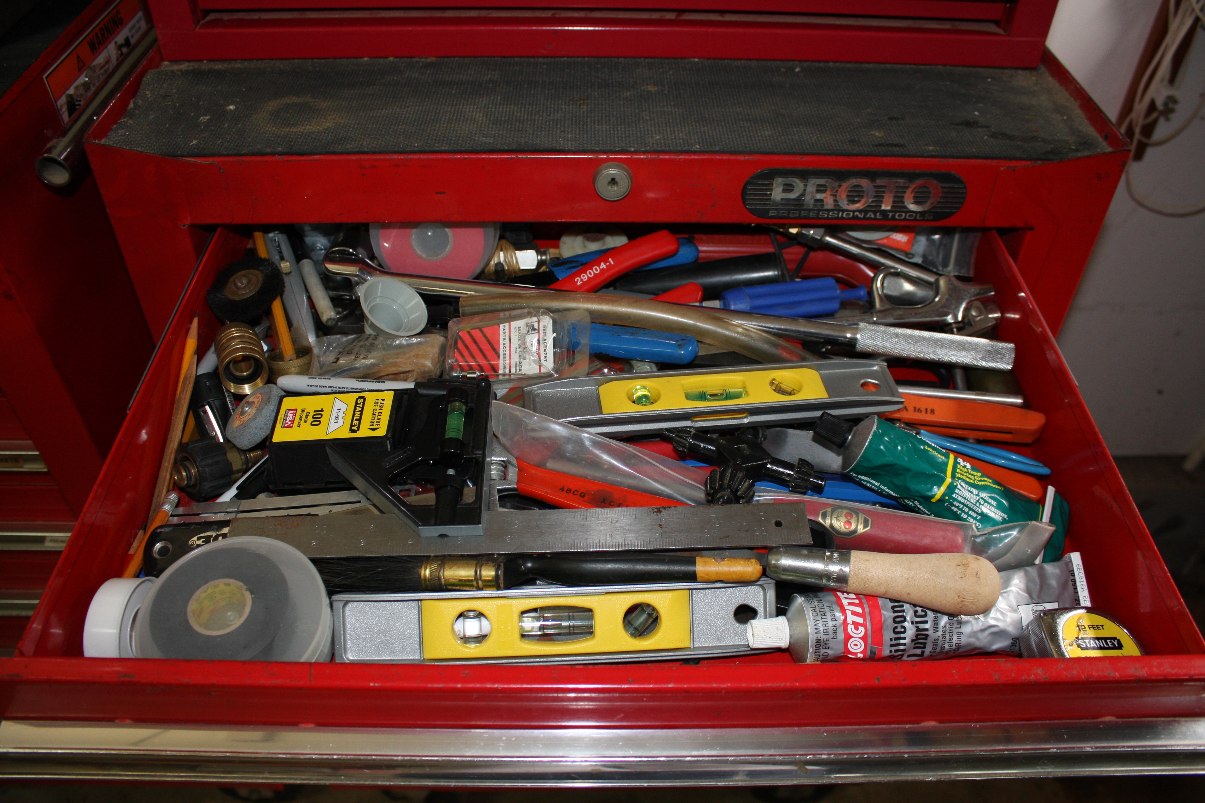 Proto Roll Cabinets, Tool Chests, and Tools
