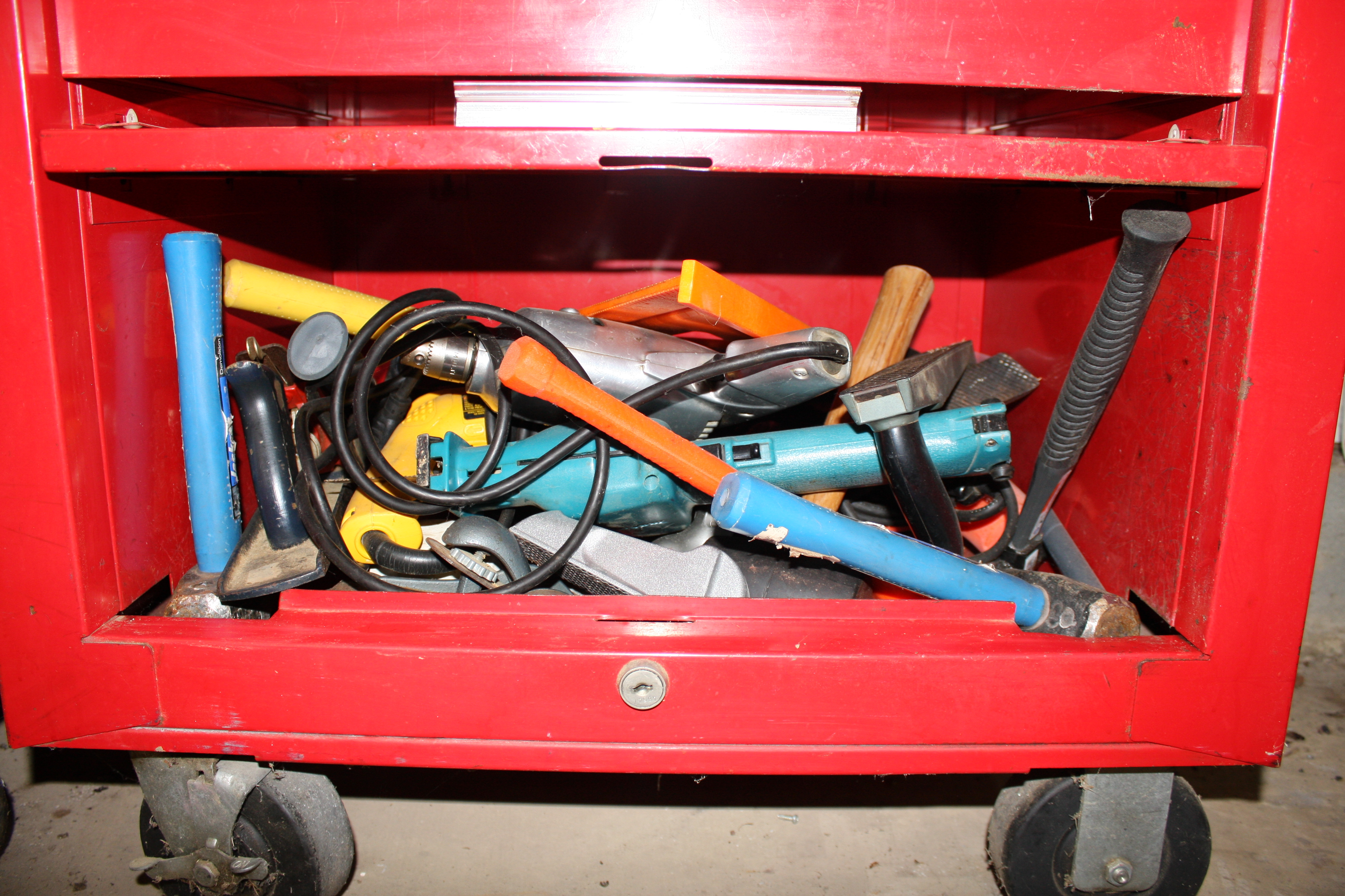 Proto Roll Cabinets, Tool Chests, and Tools