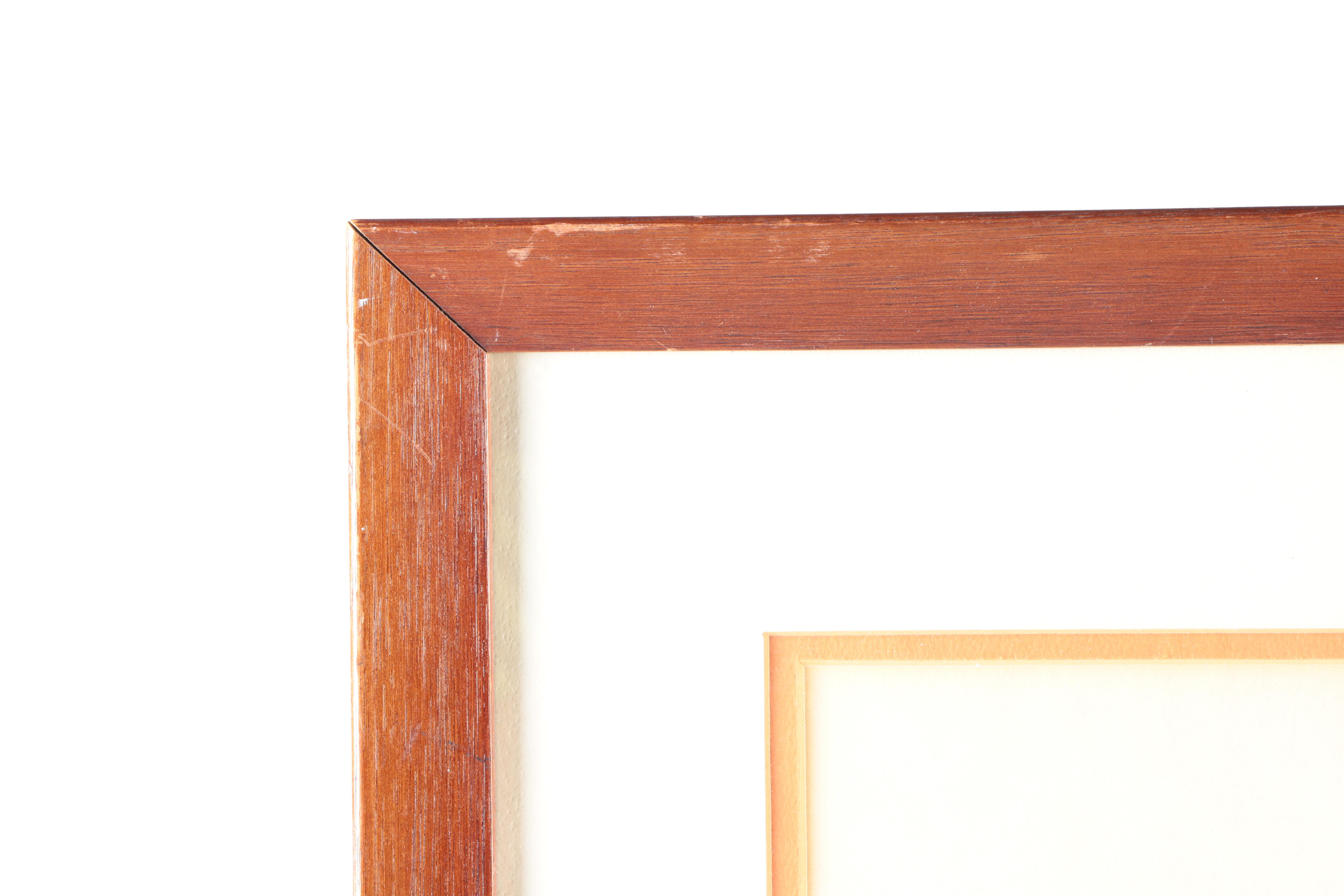 Embellished Serigraph After Hannah Cahoon Shaker Spirit Drawing "The Tree of Life"