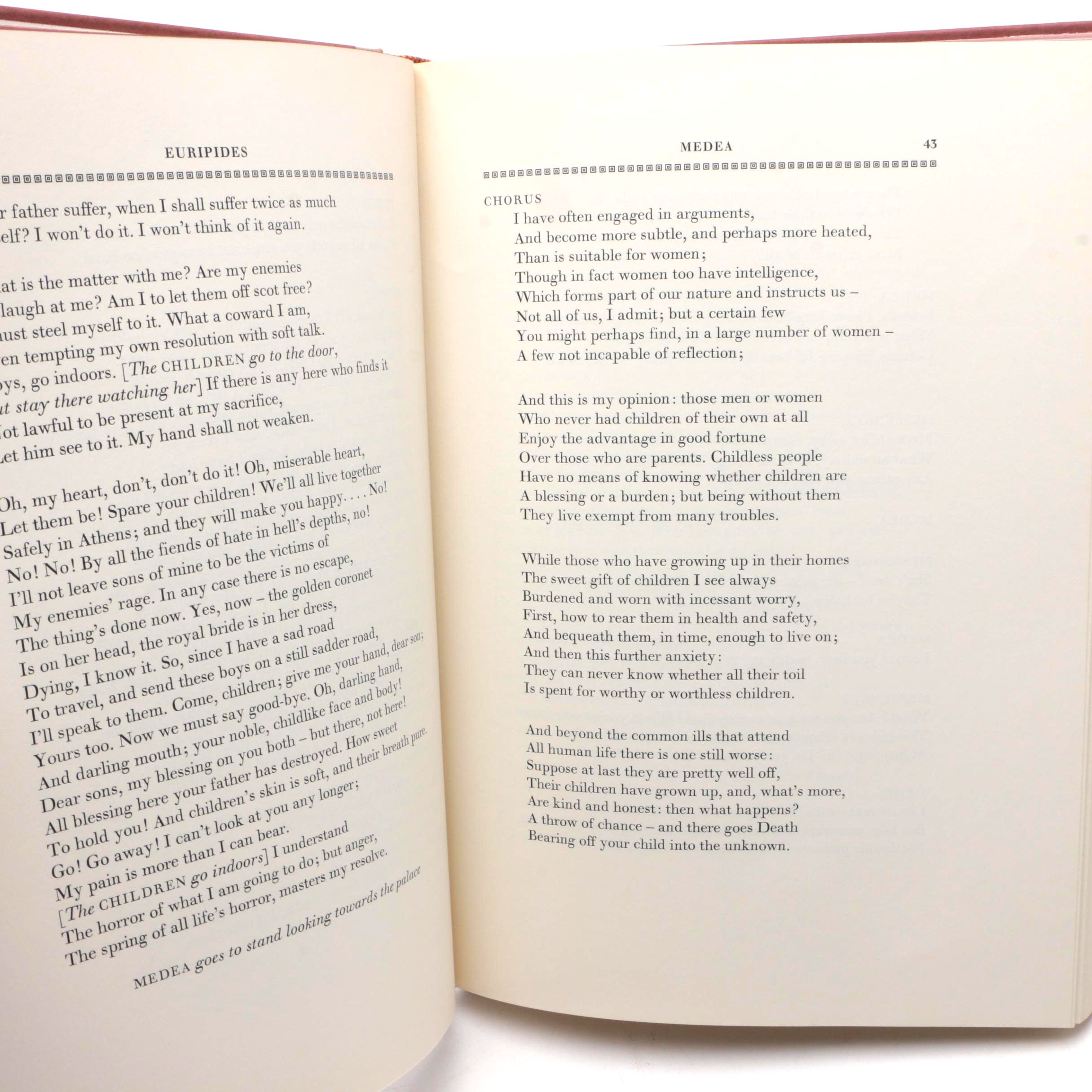 1967 Limited Editions Club "Three Plays of Euripides"