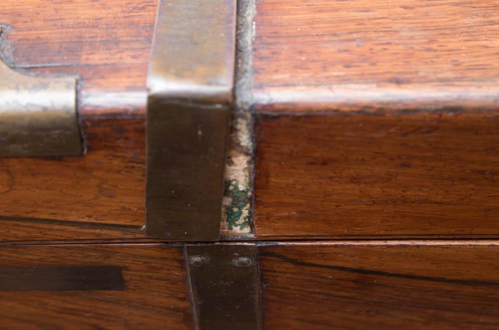 Antique Folding Travel Desk