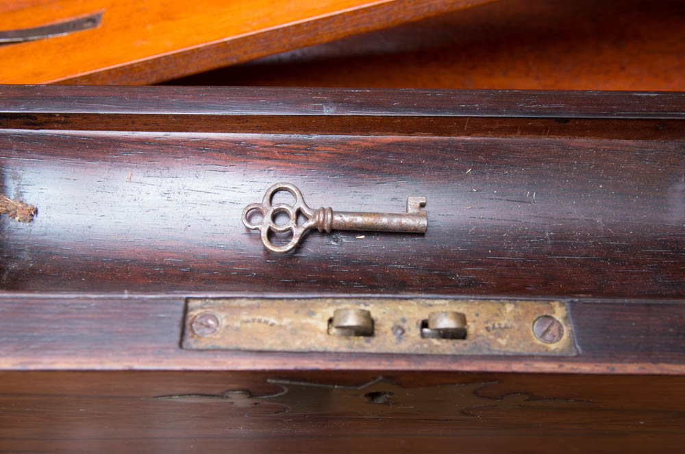 Antique Folding Travel Desk